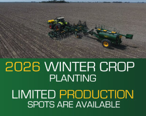 Dealer Stock for 2026 Winter Crop Planting